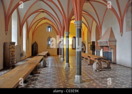 Konventsremter, castello di Malbork, precedentemente noto come Castello di Marienburg, la sede del Gran Maestro dei Cavalieri Teutonici, Malbork Foto Stock