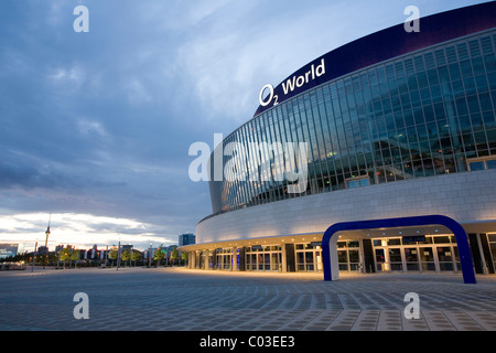 O2 World di Berlino, Germania, Europa Foto Stock