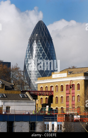 Edifici moderni della città di Londra Foto Stock