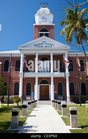 Monroe County Court House, Whitehead Street, Key West, Florida, Stati Uniti d'America Foto Stock