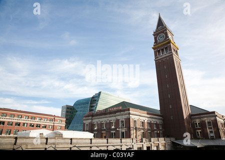 King Street Station - Seattle, Washington Foto Stock