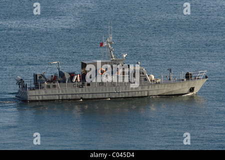 Le Forze Armate di Malta motovedetta P32 Foto Stock