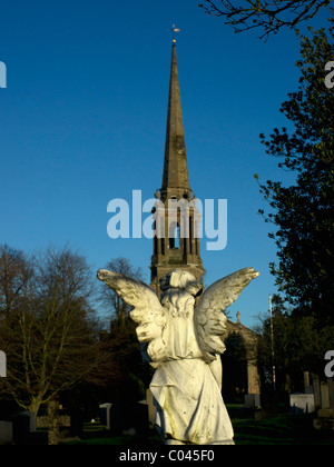 Chiesa tardebigge sulla rotta dei sovrani modo lunga distanza sentiero worcestershire Foto Stock