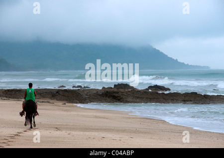 Santa Teresa beach Nicoya peninsula Foto Stock