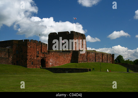 Il Castello di Carlisle, Cumbria Foto Stock