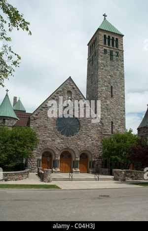 San Tommaso Apostolo è una parrocchia romano cattolica nella diocesi di Lansing Foto Stock