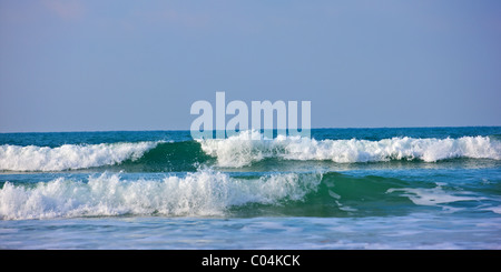 Spiaggia a Perranporth Foto Stock