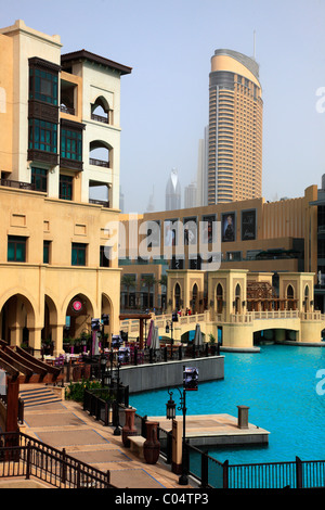 Emirati Arabi Uniti Dubai, Centro di Dubai, scene di strada, Foto Stock