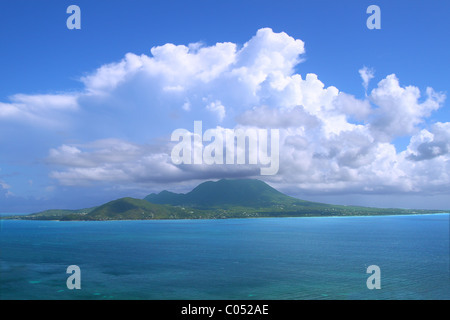 Isola Caraibica di Nevis Foto Stock