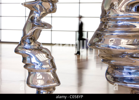 All'interno di Barclays Bank HQ Churchill Place London REGNO UNITO Foto Stock