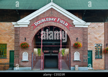 Doubleday park, cooperstown, new york, Stati Uniti d'America (casa del baseball hall of fame). Foto Stock