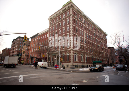 L'ex villaggio Nursing Home in Hudson Street nel Greenwich Village quartiere di New York Foto Stock