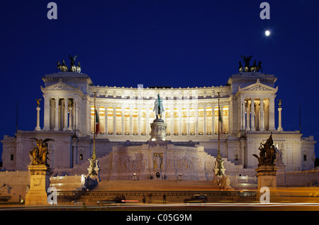 Monumento Nazionale di Vittorio Emanuele II in Roma, Italia Foto Stock