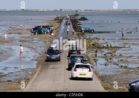 Il Passaggio du Goisa, Ile Noirmoutier, Francia Foto Stock