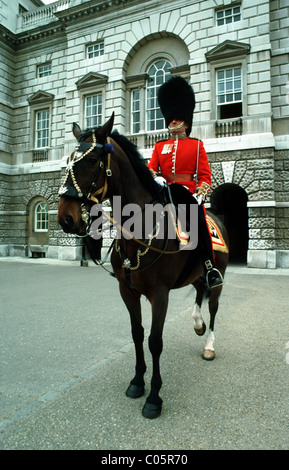 Guardia scozzese e del cavallo, la Sfilata delle Guardie a Cavallo Foto Stock