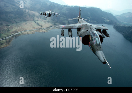 RAF Harrier getti Foto Stock