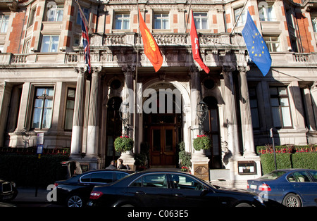 Mandarin Oriental Hyde Park Hotel, Knightsbridge, Londra Foto Stock