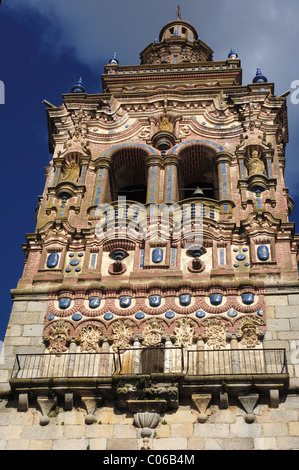 Chiesa di San Bartolomeo. Jerez de los Caballeros. Provincia di Badajoz. Extremadura. Spagna Foto Stock
