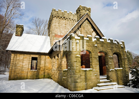 Scudiero il castello in Ohio Foto Stock