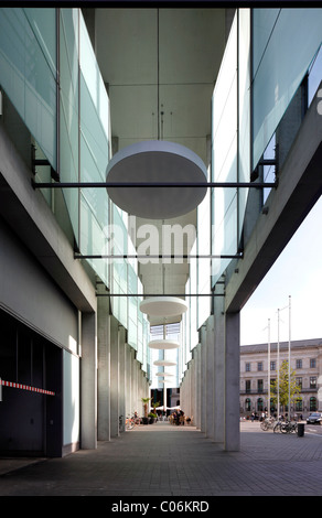 La ricostruzione del Palazzo di Brunswick, Schloss-Arkaden shopping centre, città biblioteca, archivio comunale, il museo del castello, Braunschweig Foto Stock