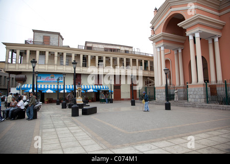 Callao è il più grande e più importante città di Lima, Perù. Essa è stata fondata dai coloni spagnoli nel 1537. Foto Stock