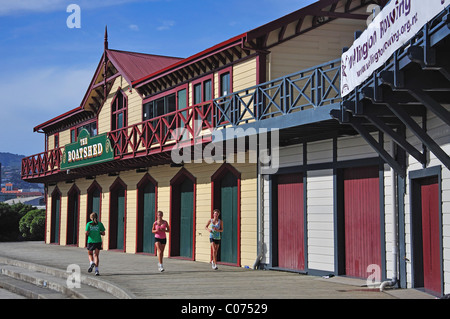 The Boatshed on Wellington Waterfront, Taranaki Street, Wellington, Wellington Region, North Island, nuova Zelanda Foto Stock