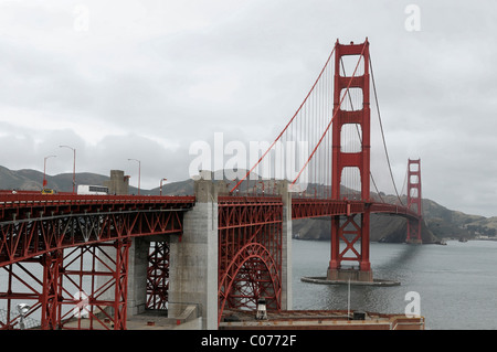 Golden Gate Bridge di San Francisco, California, USA, America del Nord Foto Stock