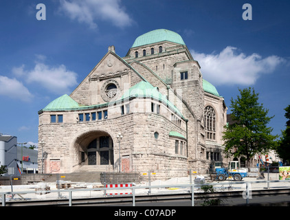 La vecchia Sinagoga, la Casa della Cultura Ebraica Essen, Ruhrgebiet regione Renania settentrionale-Vestfalia, Germania, Europa Foto Stock