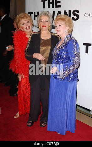 Ruta Lee, Jane Russell e Debbie Reynolds Thalians 52nd anniversario di Gala per la raccolta di fondi per la Thalians Centro di Salute Mentale Foto Stock