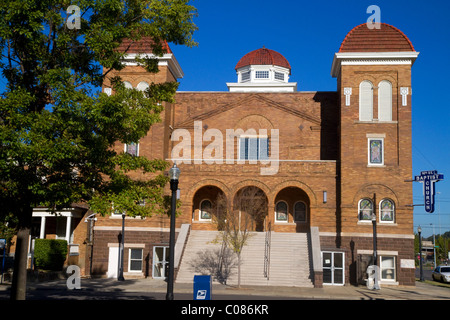 La 16th Street Chiesa Battista si trova a Birmingham, Alabama, Stati Uniti d'America. Foto Stock