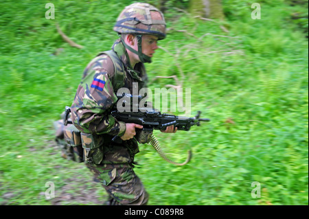 Giunto 09-1 guerriero è un importante esercizio che coinvolge tutti e tre i servizi NEL REGNO UNITO E 12 ha invitato la NATO e le Nazioni Alleate. Foto Stock