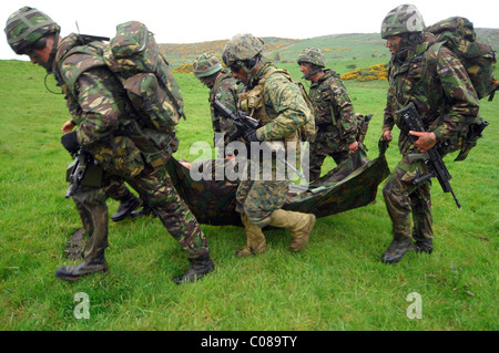 Giunto 09-1 guerriero è un importante esercizio che coinvolge tutti e tre i servizi NEL REGNO UNITO E 12 ha invitato la NATO e le Nazioni Alleate. Foto Stock