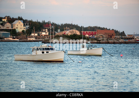 Stonington Porto Cervo su Isle Maine Foto Stock