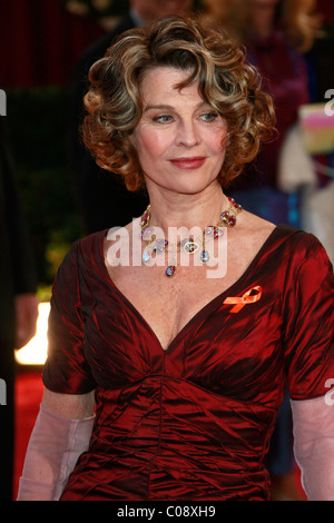 Julie Christie l ottantesimo annuale di Academy Awards (Oscar) - Gli arrivi di Los Angeles, California - 24.02.08 : Foto Stock