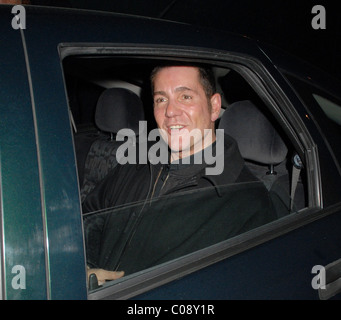 Dale Winton presso il ristorante Edera Londra Inghilterra - 25.02.08 Foto Stock