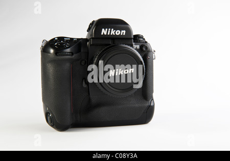 Una Nikon F5 35mm Fotocamera a pellicola Foto Stock