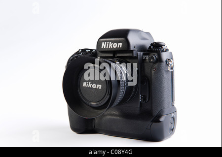 Una Nikon F5 35mm Fotocamera a pellicola Foto Stock