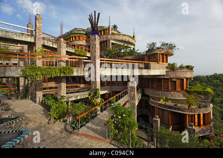 Il Jade Mountain hotel di lusso, Saint Lucia, isole Windward, Piccole Antille, Caraibi, Mar dei Caraibi Foto Stock