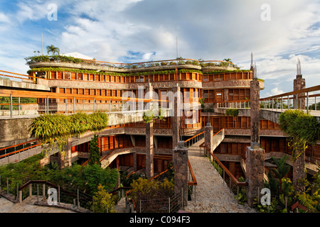 Il Jade Mountain hotel di lusso, Saint Lucia, isole Windward, Piccole Antille, Caraibi, Mar dei Caraibi Foto Stock