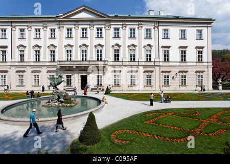 Il palazzo e i Giardini Mirabell, Salisburgo Salzburger Land Austria, Europa Foto Stock