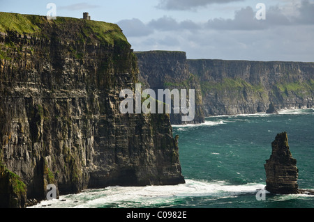 Bella foto paesaggio panoramico dalla costa occidentale dell' Irlanda Foto Stock