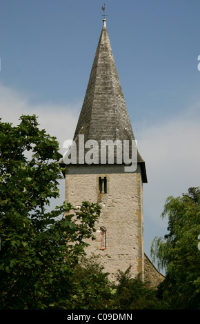 Bosham la chiesa della Santa Trinità nelle vicinanze del Chichester West Sussex Foto Stock