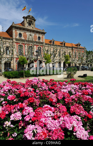 Il Parlamento de Catalunya, il parlamento catalano, Parc de la Ciutadella, Barcellona, in Catalogna, Spagna, Europa Foto Stock