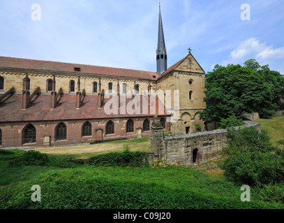 Il monastero e la chiesa del monastero di Maulbronn, Abbazia cistercense, Sito Patrimonio Mondiale dell'UNESCO, Kraichgau, Baden-Wuerttemberg Foto Stock