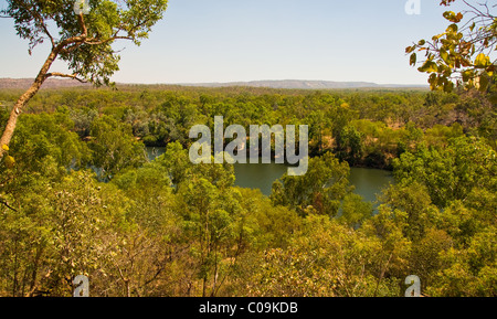 La vista e la bellezza di Katherin Gorge, australia Foto Stock