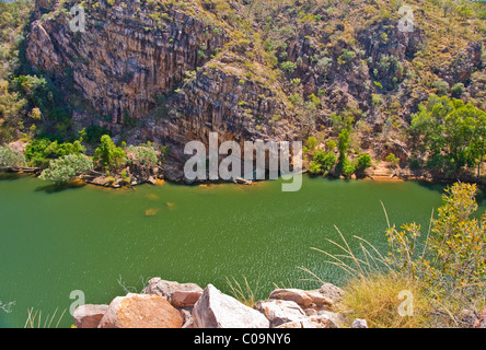 La vista e la bellezza di Katherin Gorge, australia Foto Stock