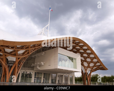 Nuova filiale di Parigi Centro Pompidou di Metz, in Lorena, Francia, Europa Foto Stock