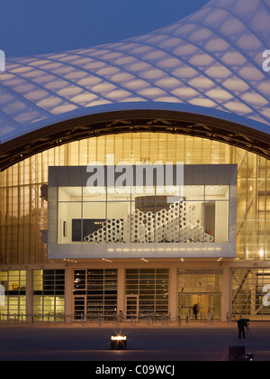 Ingresso della nuova filiale di Parigi Centro Pompidou di Metz, in Lorena, Francia, Europa Foto Stock