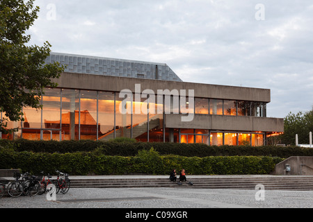 Stadttheater teatro comunale di Ingolstadt, Alta Baviera, Baviera, Germania, Europa Foto Stock