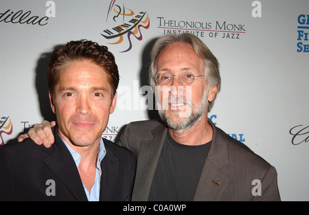 Dave Koz, Neil Portnow Thelonious Monk International Jazz concorrenza e Concerto Tributo di Herbie Hancock al Kodak Foto Stock